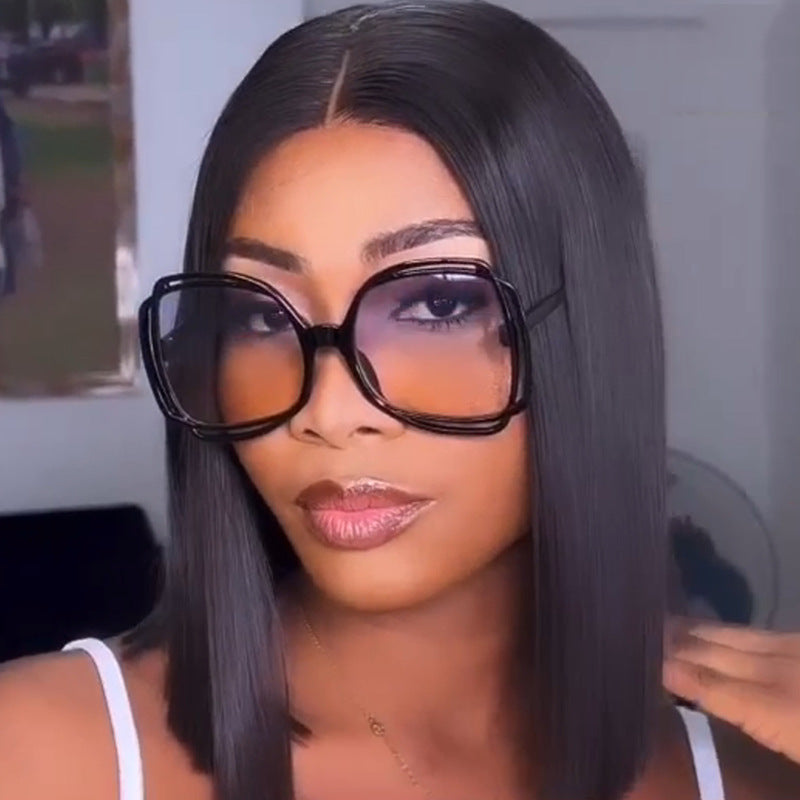 Damen oversized Sonnenbrille im modischen Retro-Design Brehn