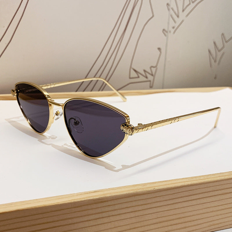 Damen Designer-Sonnenbrille mit schickem Cat-Eye-Design und luxuriösem Rahmen Brehn