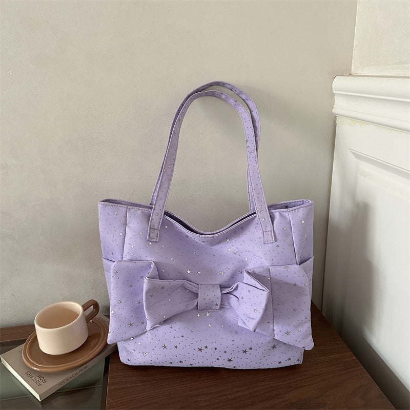 Bogenverzierte Sternmuster Tote-Bag