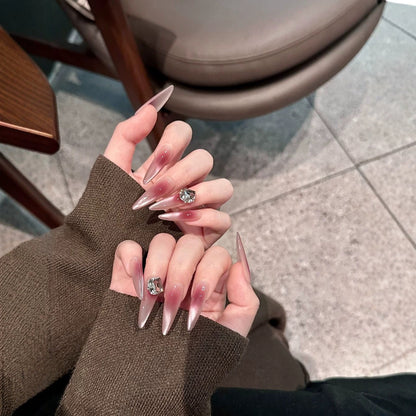 Stilvolle Stiletto Acrylnagelerweiterungen