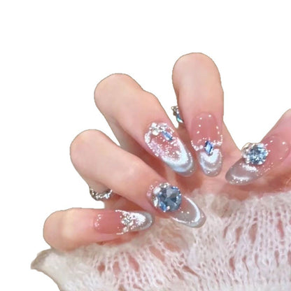 Glamouröse Dekorative Nagelverlängerungen