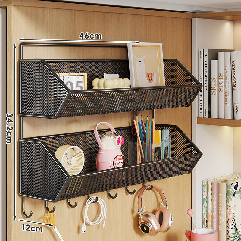 Clip-On Mesh Schrankrand Aufbewahrungskorb Organizer