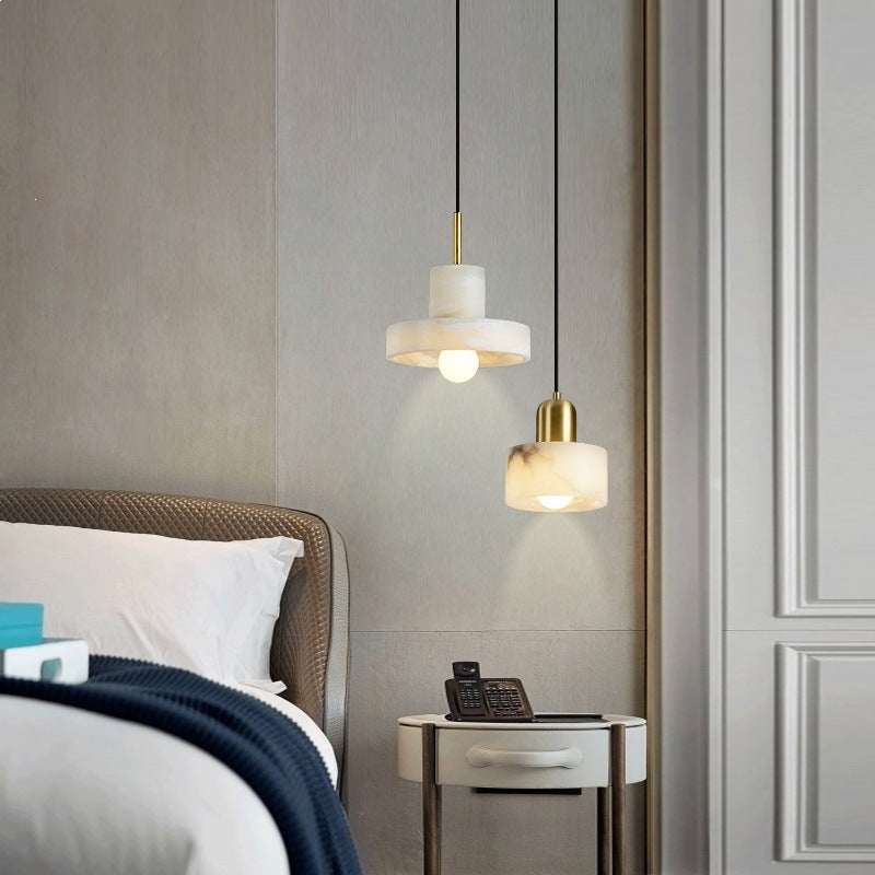 Elegante Marmor Hängeleuchte