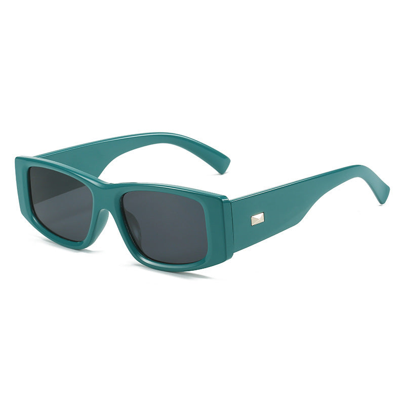 Chunky Retro-inspirierte quadratische Sonnenbrille Brehn