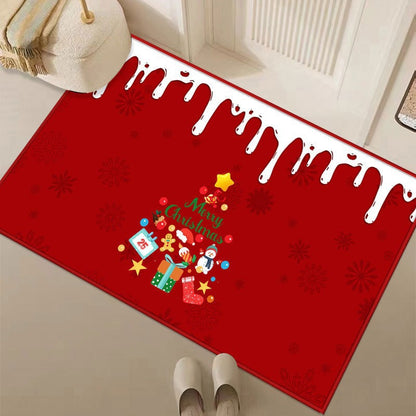 Weihnachtlich dekorative Fußmatte Brehn