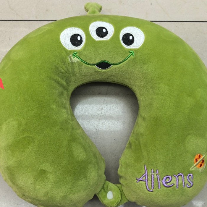 Damen Nackenkissen mit lustigem Alienmotiv Brehn