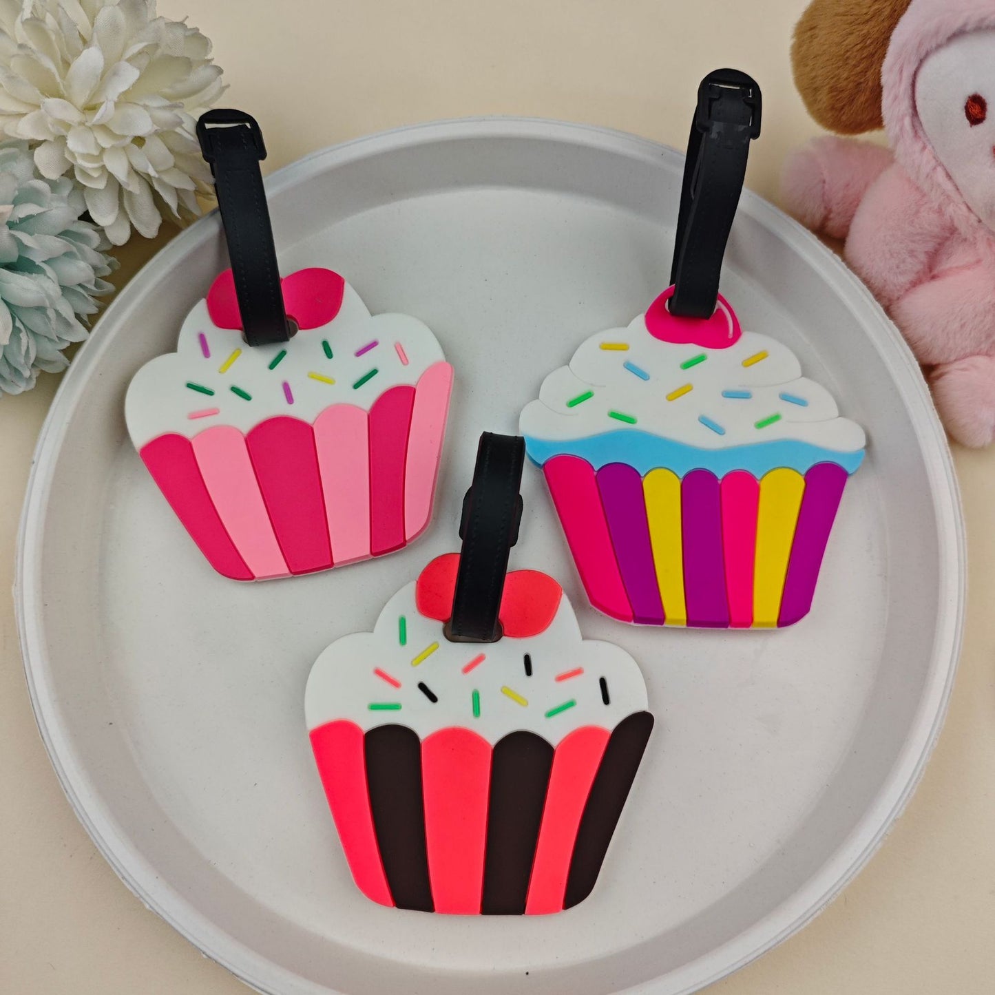 Unisex Gepäckanhänger im Cupcake-Design Brehn