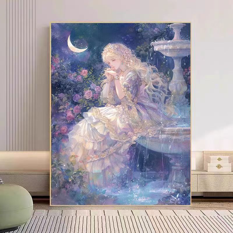 Traumhafte Fantasy-Illustration Wandkunst Brehn