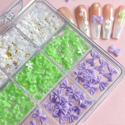 Dekorativer Nagelkunst Charm Set 1791507062