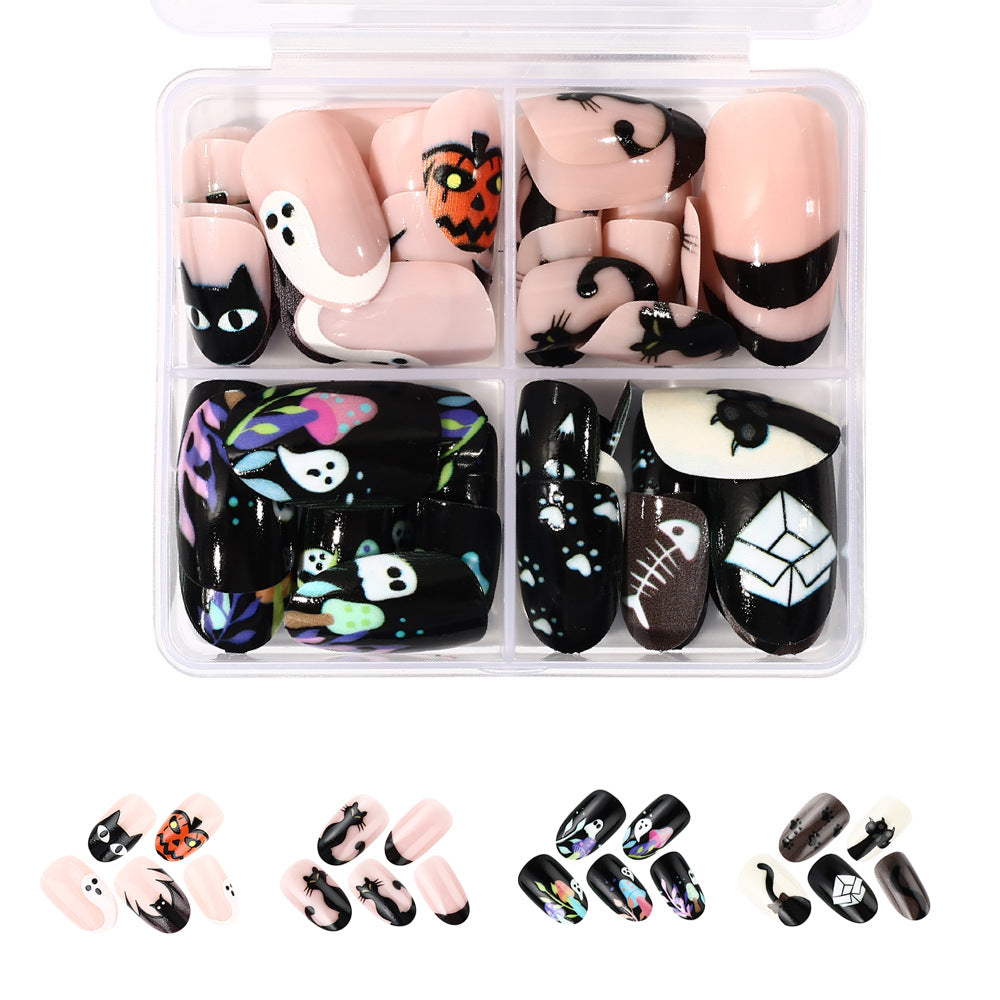 Themen-Halloween-Nagelkunst-Design-Set Brehn