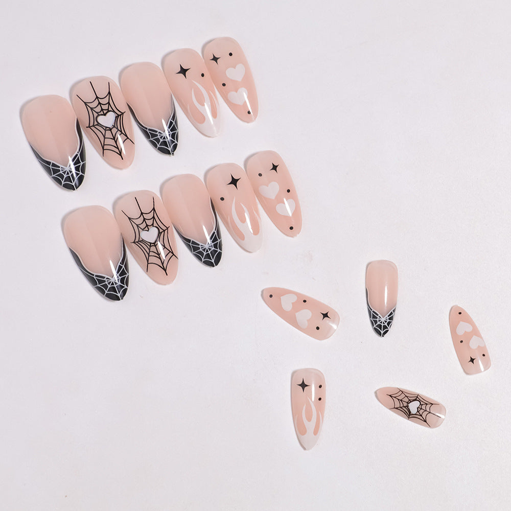 Halloween-Themen Press-On Nagelset Brehn