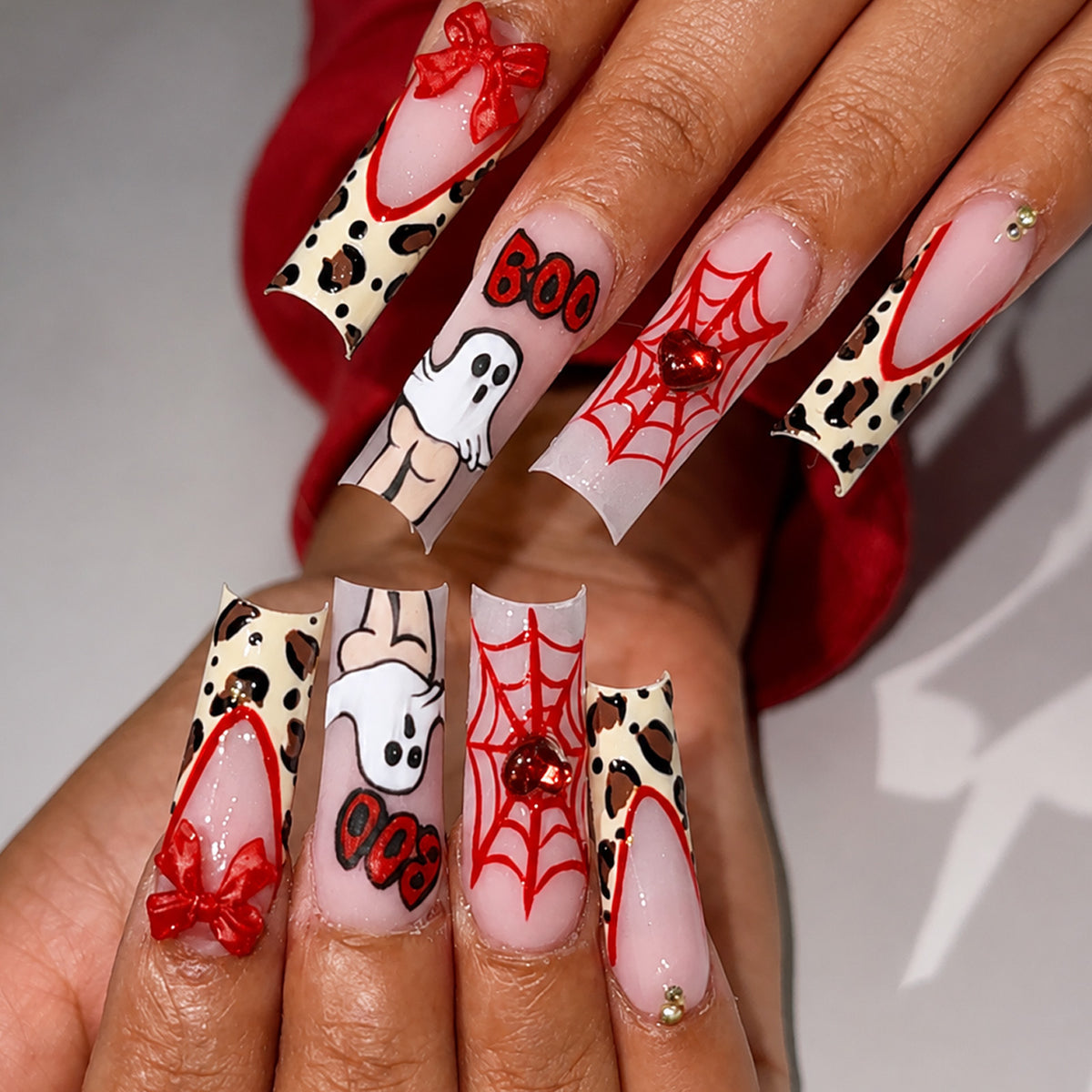 Kreatives Nagelkunstset mit Halloween-Motiven Brehn