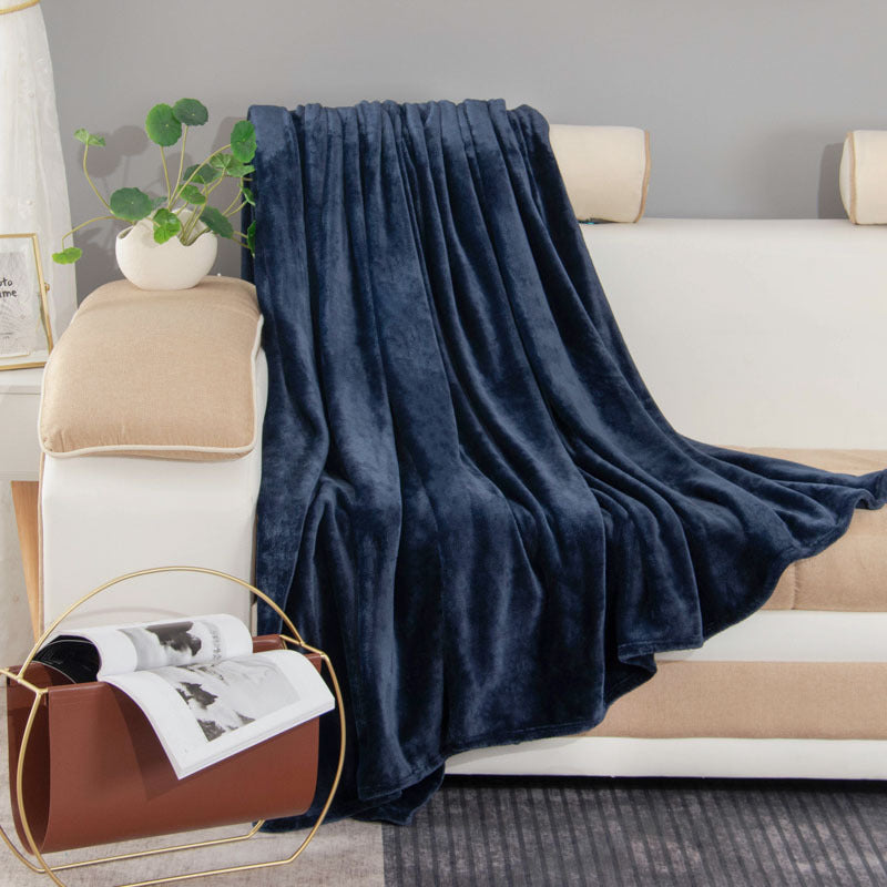 Damen luxuriöse Fleece-Decke mit sanfter Textur Brehn
