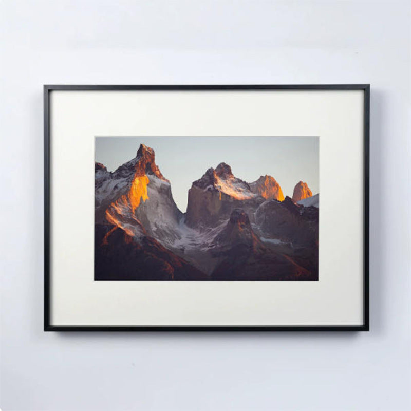 Landschaftsbild mit Rahmen
