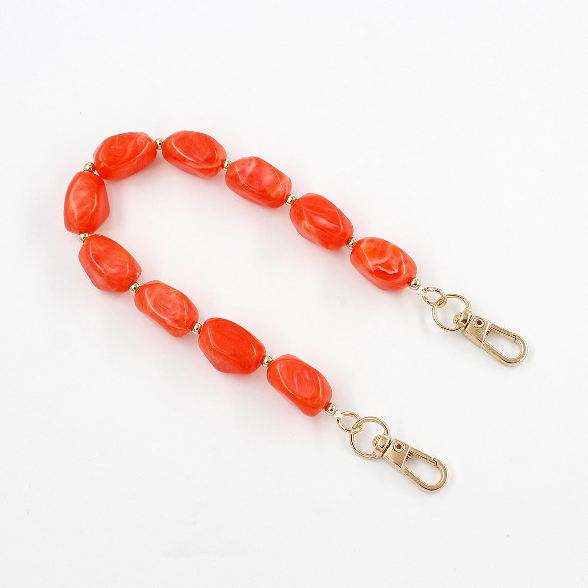 Chunky Beaded Brillen Kette Brehn