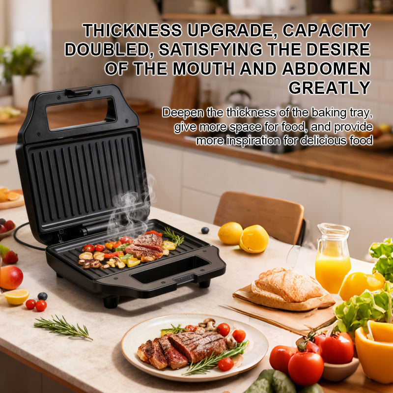 Elektrische Grillplatte und Grillpresse Brehn