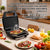 Elektrische Grillplatte und Grillpresse Brehn