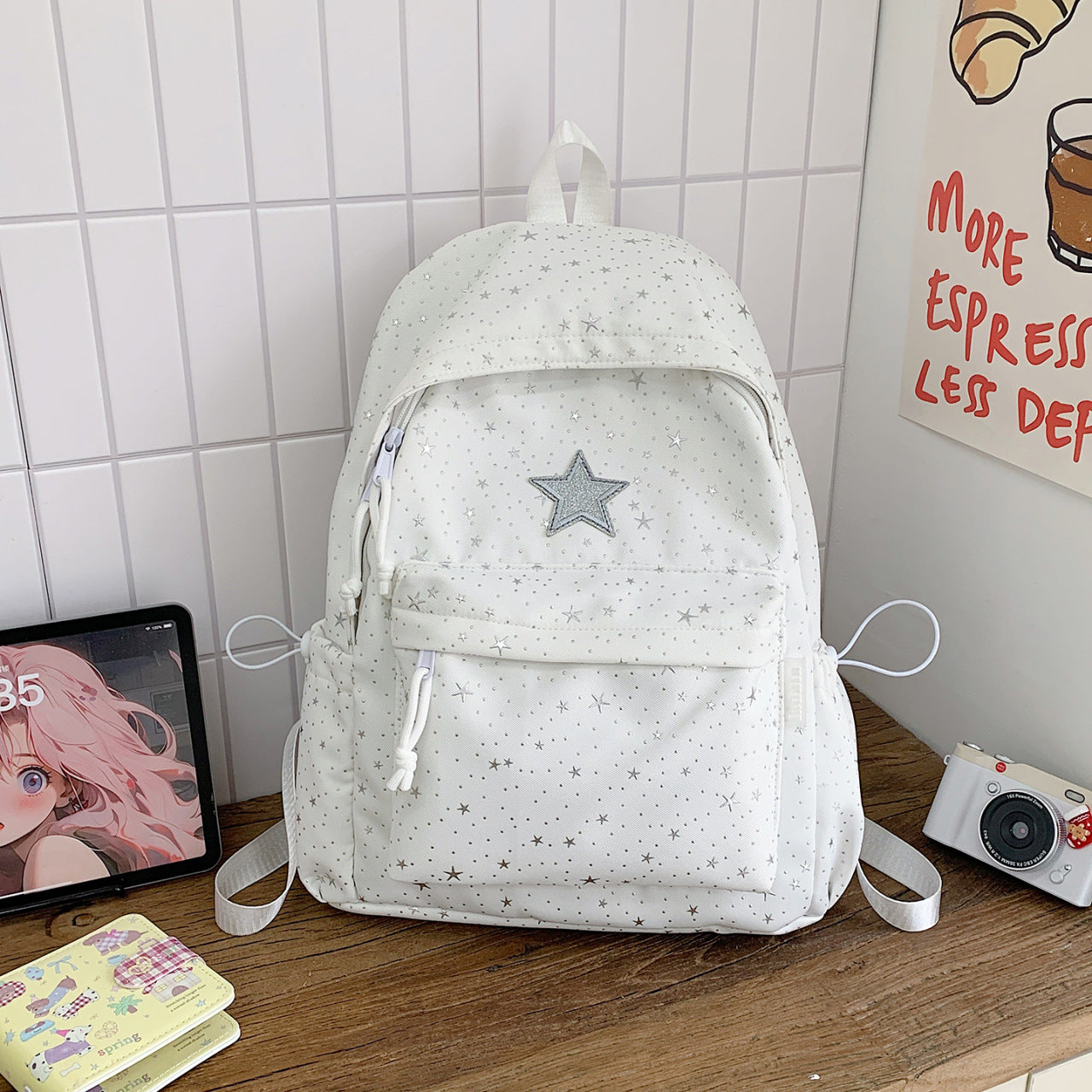 Stern-beschmückter lässiger Rucksack