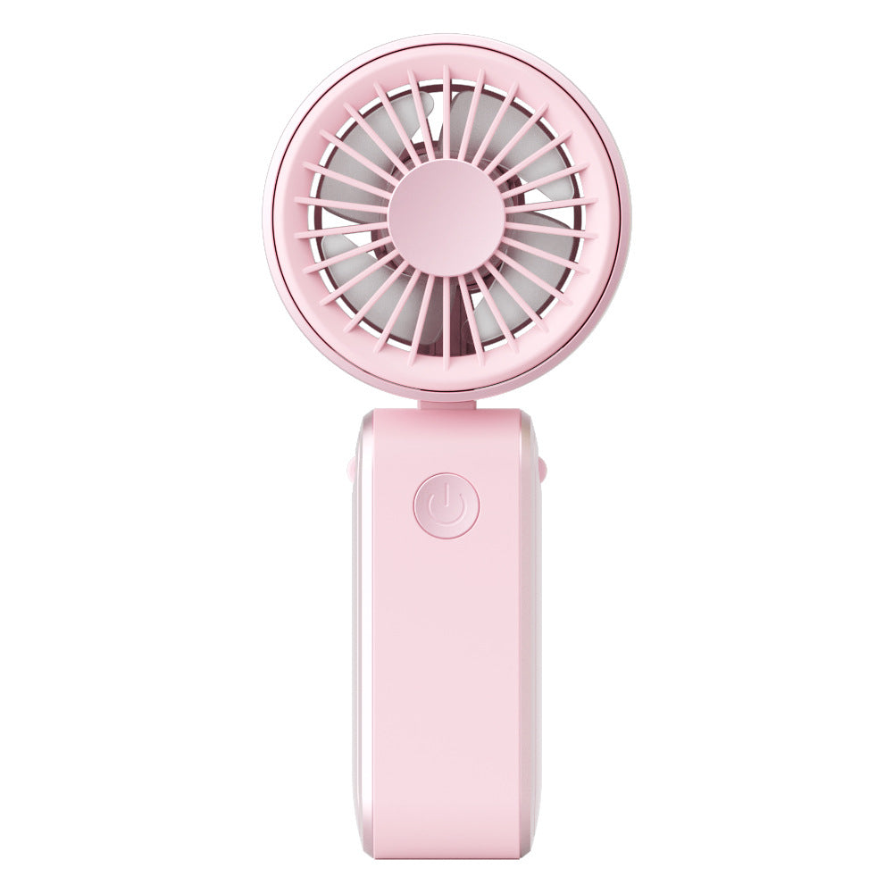 Kühlender tragbarer Handheld-Bärenohr-Mini-Ventilator mit verstellbarem Neigungswinkel USB-aufladbar Desktop-Ständer Brehn