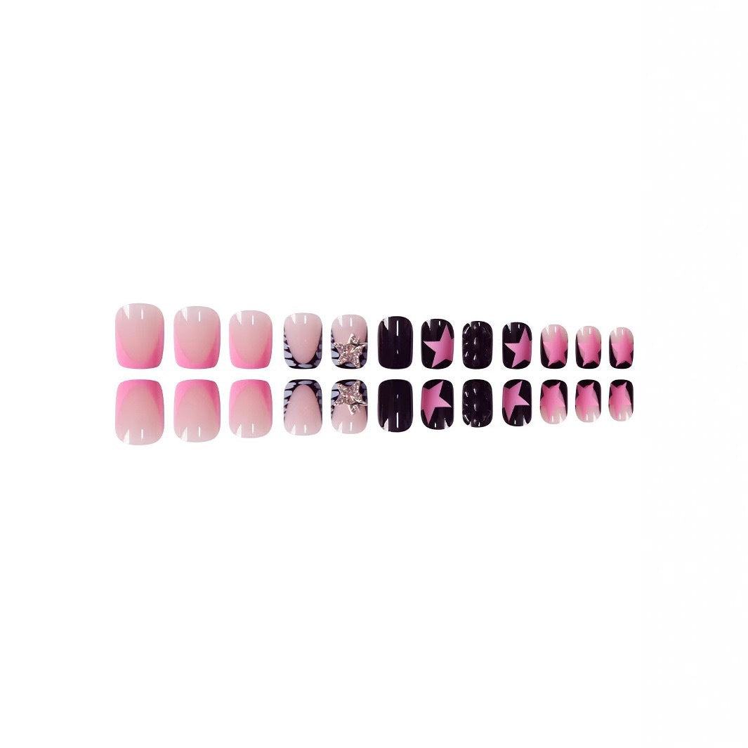 Dekoratives Press-On Nagelkunst Set Brehn