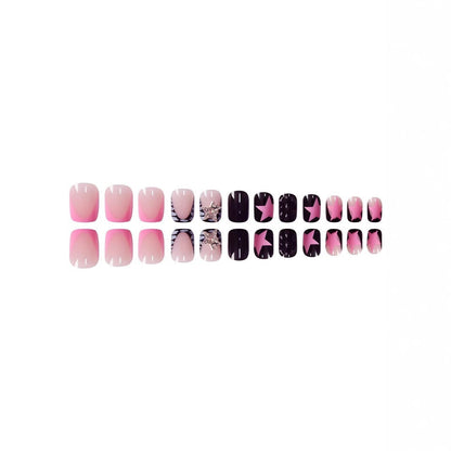 Dekoratives Press-On Nagelkunst Set Brehn