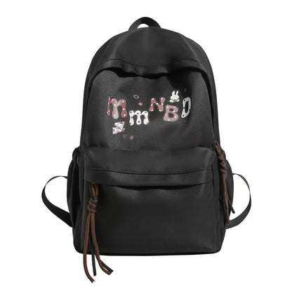 Lässiger Charakter Druck Rucksack Brehn