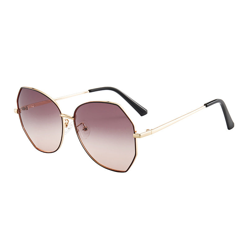 Modische Octagonal Sonnenbrille Brehn
