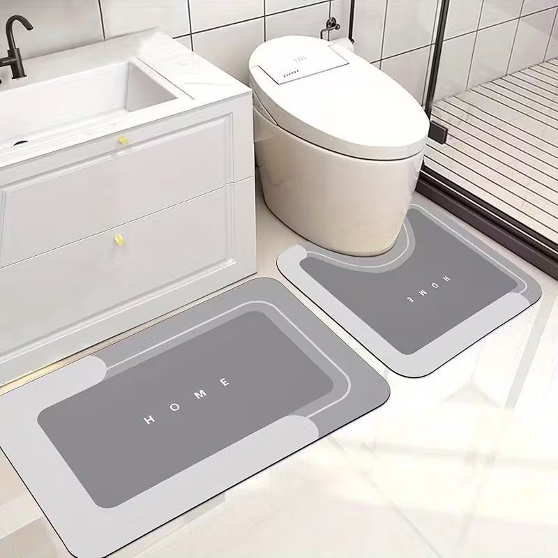 Rutschfeste Badezimmer-Komfortmatte Set