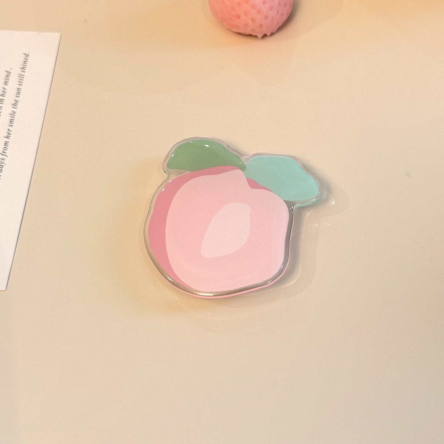 Dekorativer Untersetzer im Erdbeerdesign Brehn