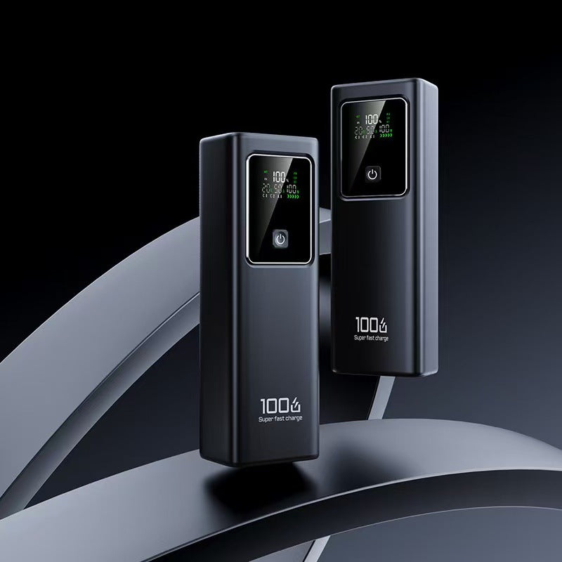 Powerbank mit Integrierter Lcd-Anzeige und Superschneller Ladefunktion Brehn