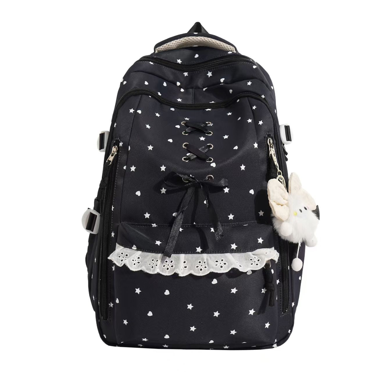 Rucksack mit Verspieltem Sternenmotiv und Eleganten Details Brehn