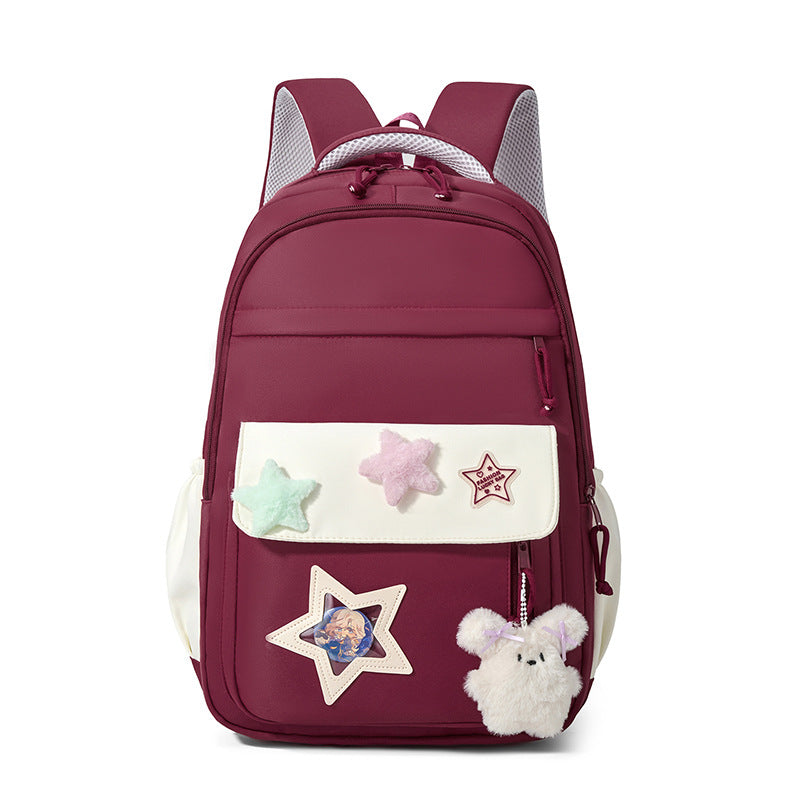 Modischer Rucksack mit Einzigartigen Applikationen Brehn