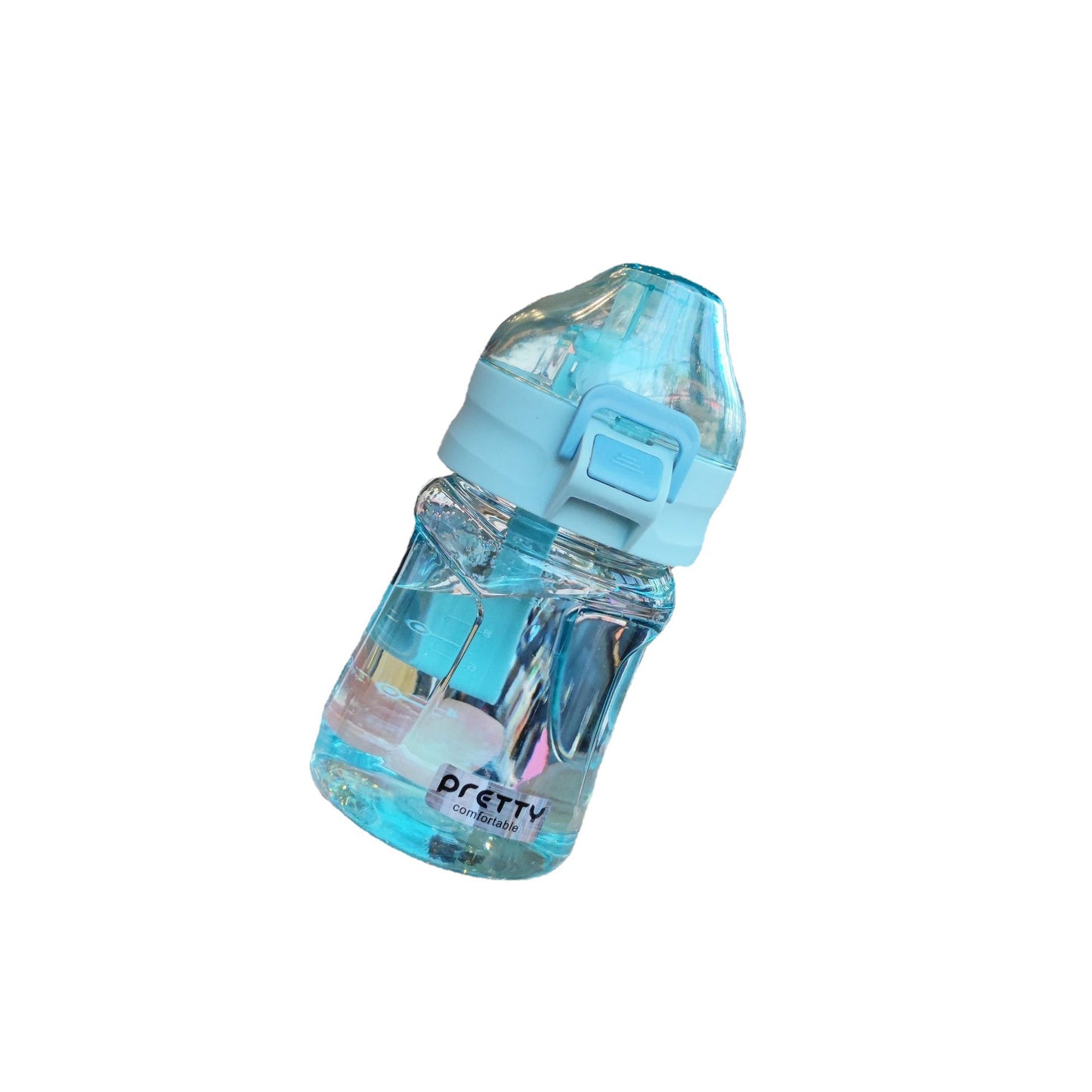 Damen ergonomische Trinkflasche mit sicherem Drehverschluss Brehn