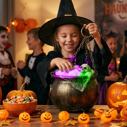 Spooky Illuminierte Kessel Dekoration Brehn