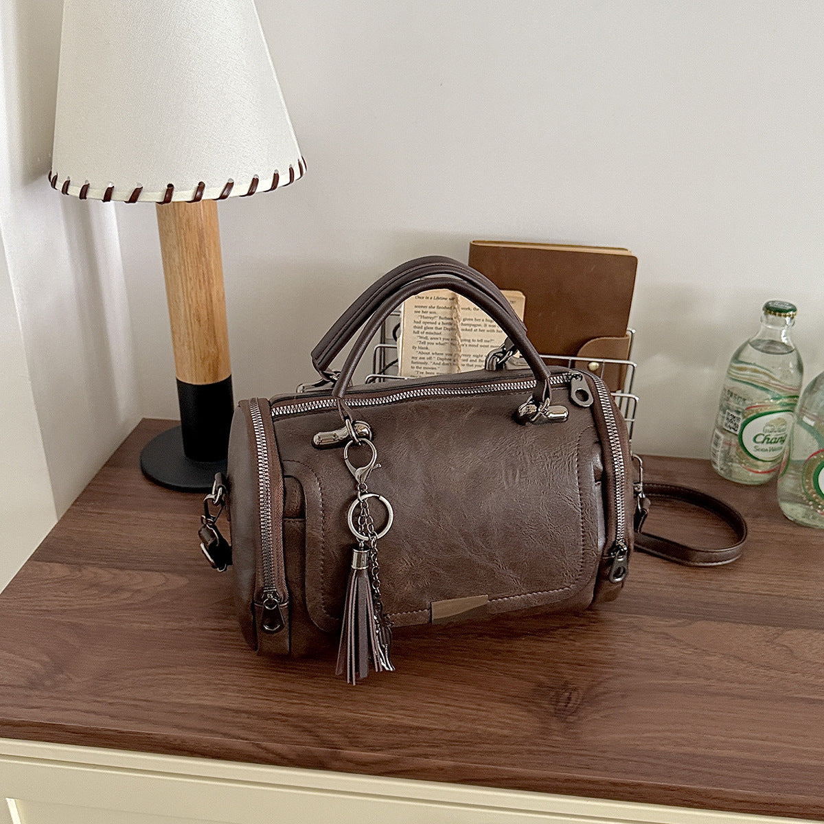 Leder Handtasche