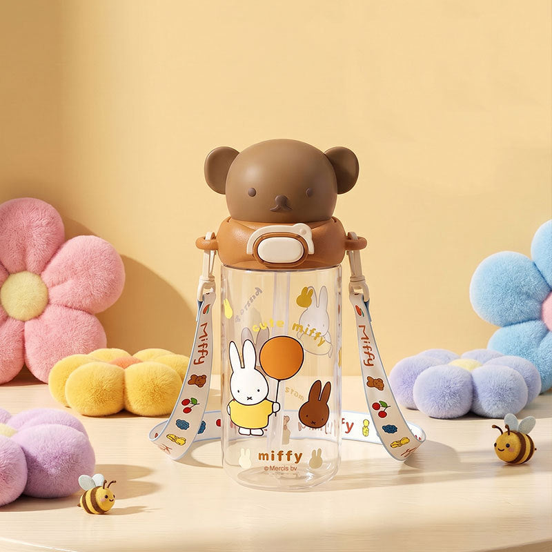 Damen Trinkflasche mit interaktivem Miffy-Design Brehn