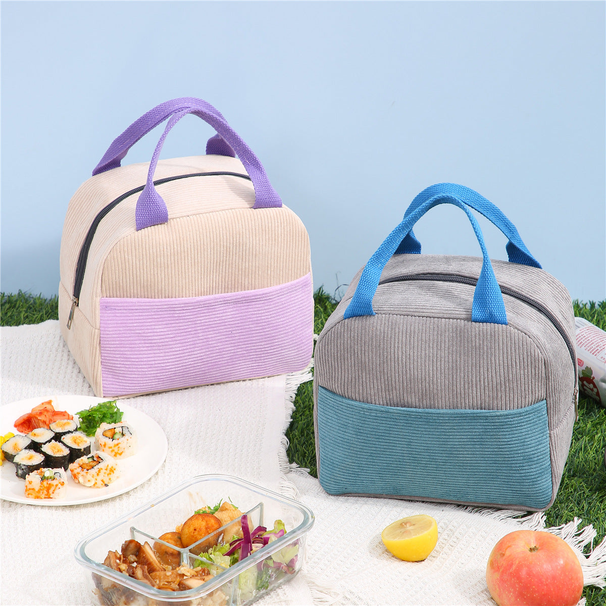 Stylische isolierte Lunch-Tasche Brehn