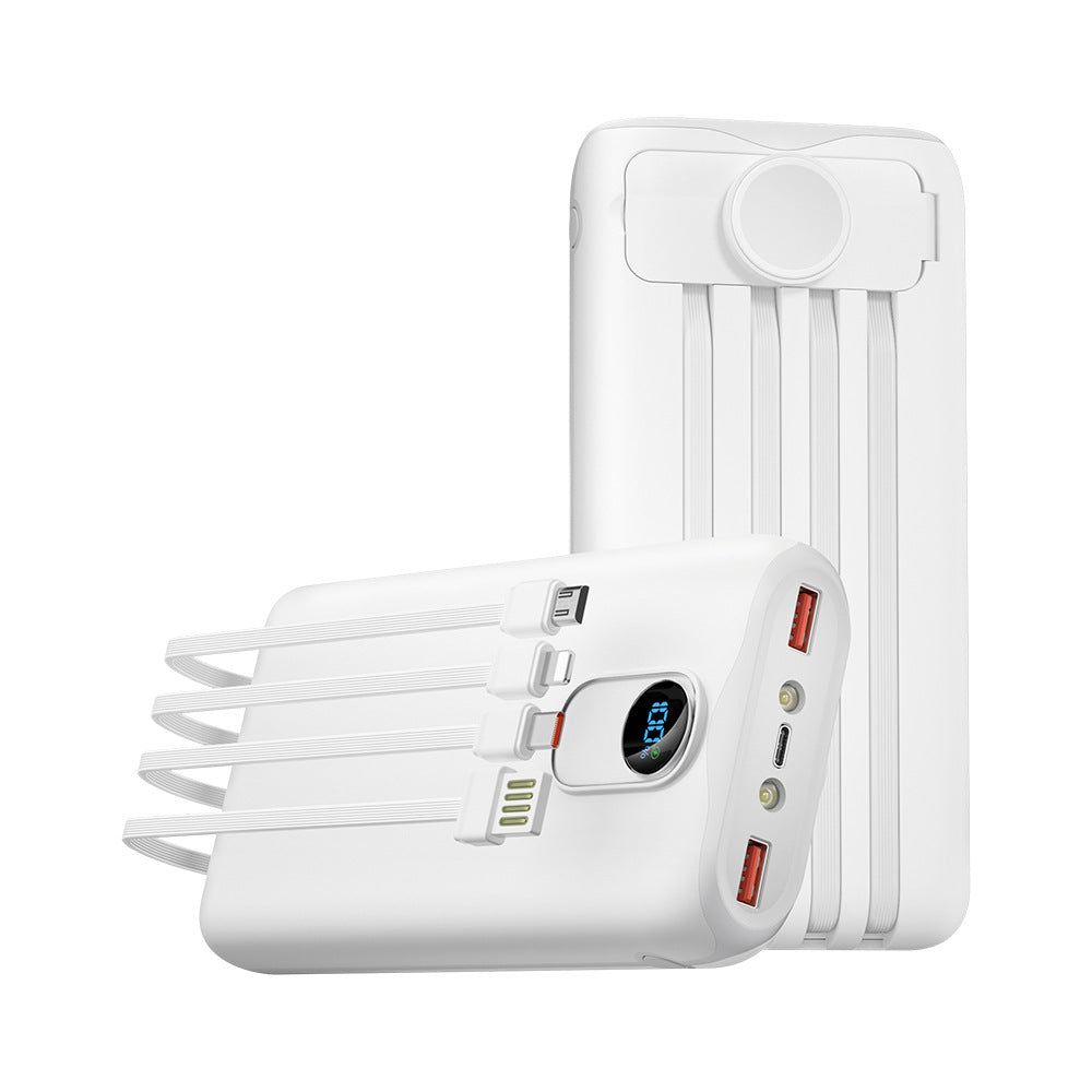 Tragbare Powerbank mit Schnellem Induktiven Laden und Mehreren Usb-Anschlüssen Brehn
