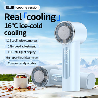 Unisex tragbarer Eis-Kühl-Handventilator Brehn
