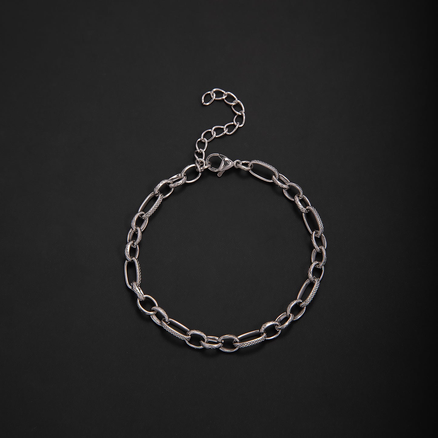 Vernetztes Metall-Gliederarmband Brehn