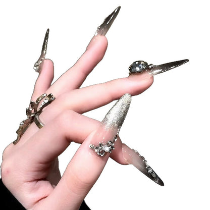 Glamouröse Stiletto Nagelkunst Verlängerungen