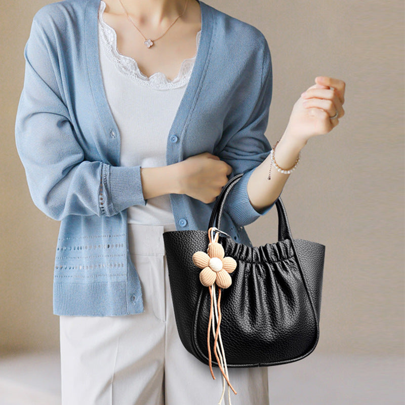 Chic Kunstleder Handtasche Brehn