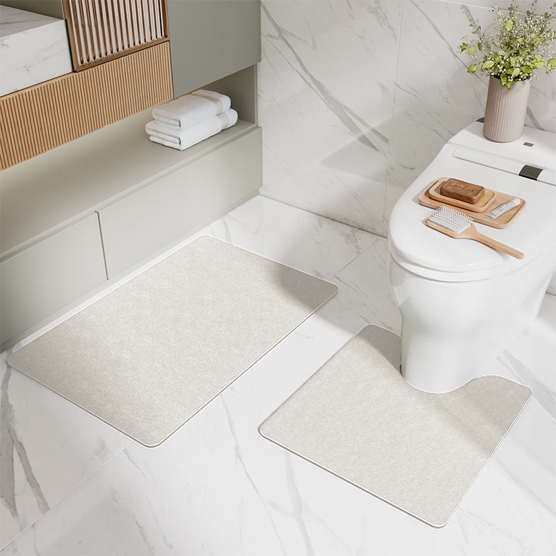 Weiches saugfähiges Badezimmermatten-Set