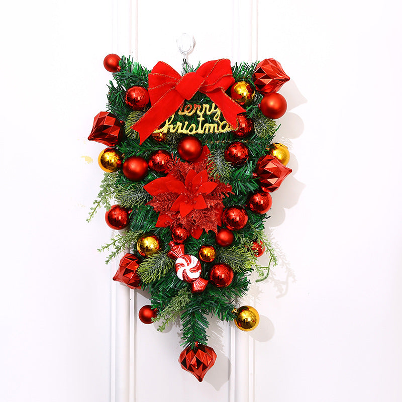 Festliche Weihnachtskranz Dekoration Brehn