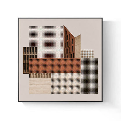 Moderne geometrische Wandkunst Druck