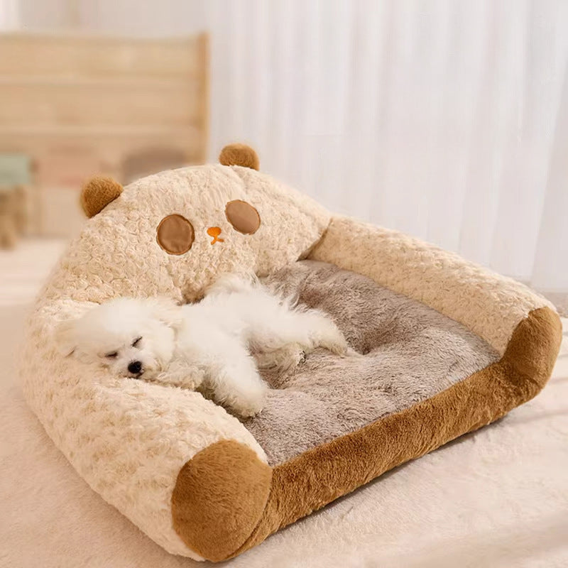 Plüsch Bär-förmiges Hundebett