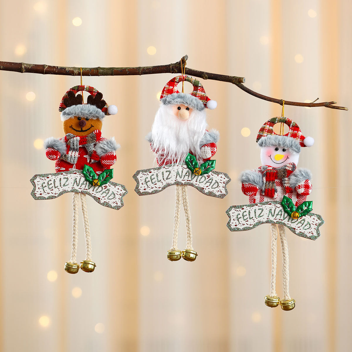 Dekorative Weihnachtsmann-Figur Schüssel
