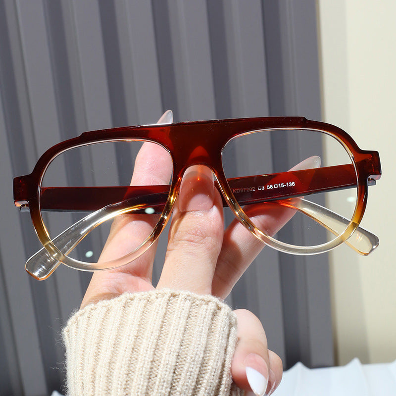 Damen Vintage-Style Sonnenbrille mit elegantem Kunststoffrahmen im Leopardenmuster Brehn
