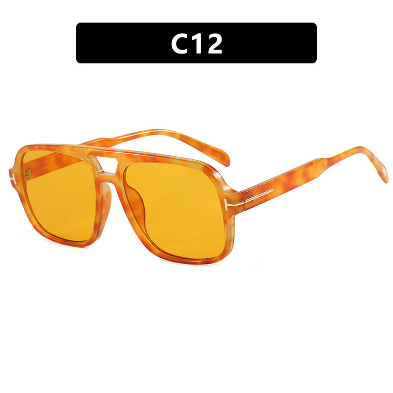 Damen Stylische Sonnenbrille im markanten Rechteckformat Brehn