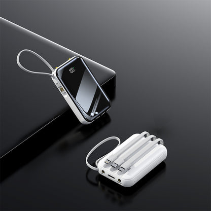 Tragbare Powerbank mit integrierter Ladestation Brehn